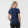 Wink Layers Women’s Short Sleeve Essential Tee(Navy)
