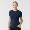 Wink Layers Women’s Short Sleeve Essential Tee(Navy)
