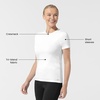 Wink Layers Women’s Short Sleeve Essential Tee(White)