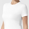 Wink Layers Women’s Short Sleeve Essential Tee(White)