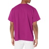 Wink Men’s Men’s V-Neck Scrub Top(Wine)