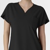 Wink Renew Women’s Dolman Scrub Top(Black)