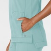 Wink Renew Women’s Flex-n-Reach Crew Neck Scrub Top(Coastal Blue)