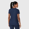 Wink Renew Women’s Flex-n-Reach Crew Neck Scrub Top(Navy)