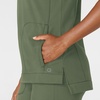 Wink Renew Women’s Flex-n-Reach Crew Neck Scrub Top(Olive)