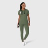 Wink Renew Women’s Flex-n-Reach Crew Neck Scrub Top(Olive)