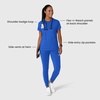 Wink Renew Women’s Flex-n-Reach Crew Neck Scrub Top(Royal)