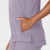 Wink Renew Women’s Flex-n-Reach Crew Neck Scrub Top(Wisteria)