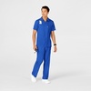 Wink W123 Men’s Collar Scrub Top(Royal)