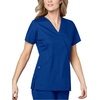 Wink W123 Women’s Mock Wrap Scrub Top(Galaxy Blue)