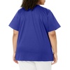 Wink W123 Women’s Mock Wrap Scrub Top(Galaxy Blue)
