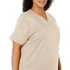 Wink W123 Women’s Mock Wrap Scrub Top(Khaki)