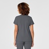 Wink W123 Women’s Mock Wrap Scrub Top(Pewter)