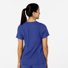 Wink Women’s Women’s Flex-n-Reach V-Neck Scrub Top(Galaxy Blue)