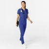Wink Women’s Women’s Flex-n-Reach V-Neck Scrub Top(Galaxy Blue)