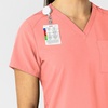 Wink Women’s Women’s Flex-n-Reach V-Neck Scrub Top(Paradise Pink)