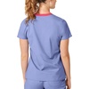 Wink WonderFLEX Women’s Verity V-Neck Scrub Top(Ceil Blue)