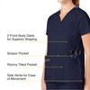 Wink WonderFLEX Women’s Verity V-Neck Scrub Top(Navy)