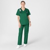 Wink WonderWORK Women’s V-Neck Scrub Top, Hunter, 5XL