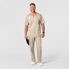 WonderWink Men’s Big Wonderwork Big Men’s V Neck Scrub Top(Khaki)
