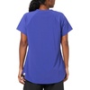 WonderWink Renew Women’s Yoga V-Neck Scrub Top – Grape, XS