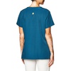 WonderWink Women’s Scrubs Four Way Stretch Sporty V-Neck Top, Caribbean, Small