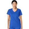 Wink Boundless Women’s 2-Pocket V-Neck Scrub Top(Royal)