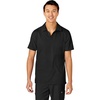 Wink W123 Men’s Collar Scrub Top(Black)