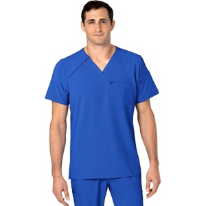 WINK Mens Scrub Top(Royal)