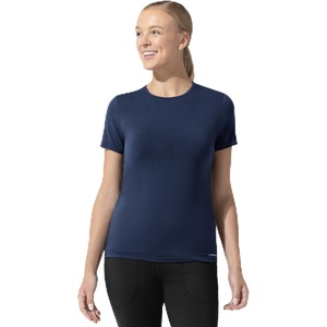 Wink Layers Women’s Short Sleeve Essential Tee(Navy)