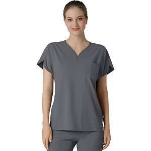 Wink Renew Women’s Dolman Scrub Top(Pewter)