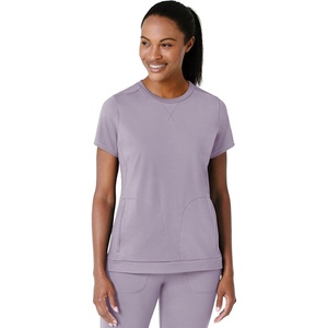 Wink Renew Women’s Flex-n-Reach Crew Neck Scrub Top(Wisteria)