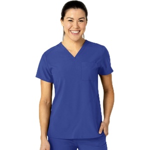 Wink Women’s Women’s Flex-n-Reach V-Neck Scrub Top(Galaxy Blue)