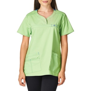Wink Womens Wonderflex Patience Women’s Scrub Top(Green Apple)