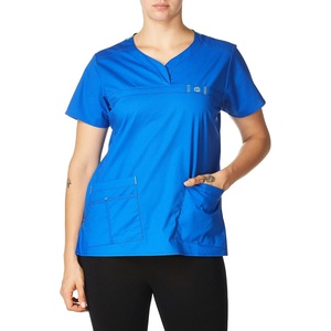 Wink Womens Wonderflex Patience Women’s Scrub Top(Navy)