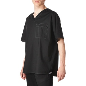 WonderWink Men’s Wonderflex Honor Scrub Top(Black)