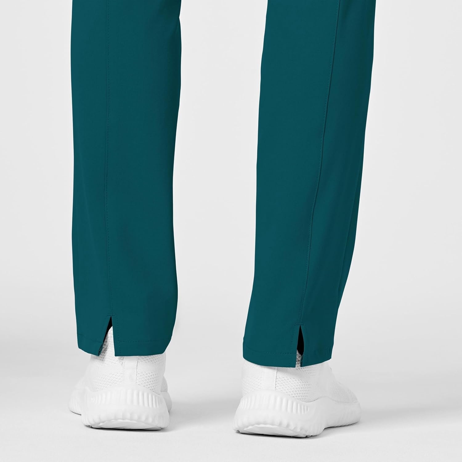 image:imageWINK Renew Womens High Waist Slim Leg Scrub PantCaribbean Blue