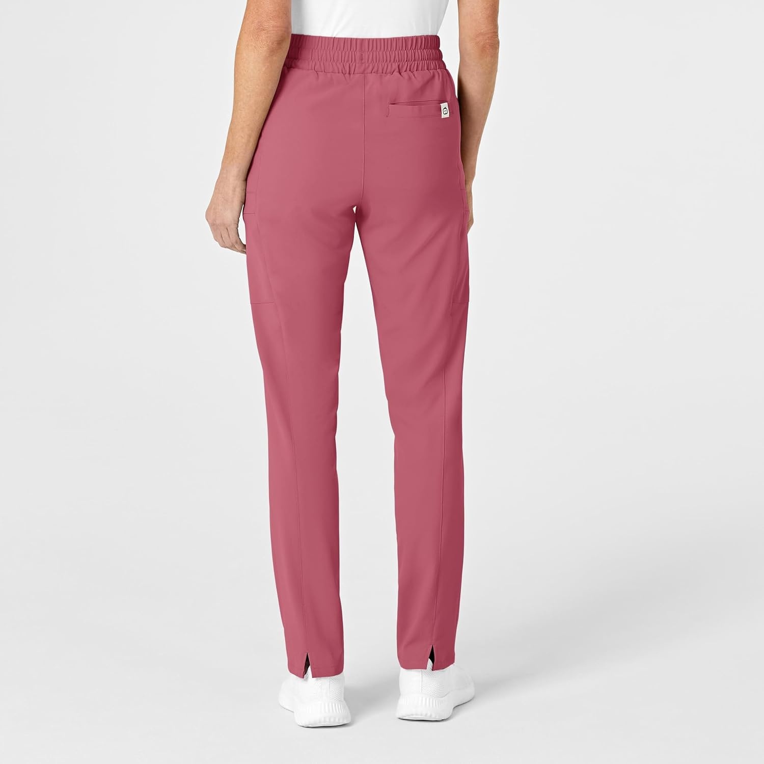 image:imageWINK Renew Womens High Waist Slim Leg Scrub PantRosebud