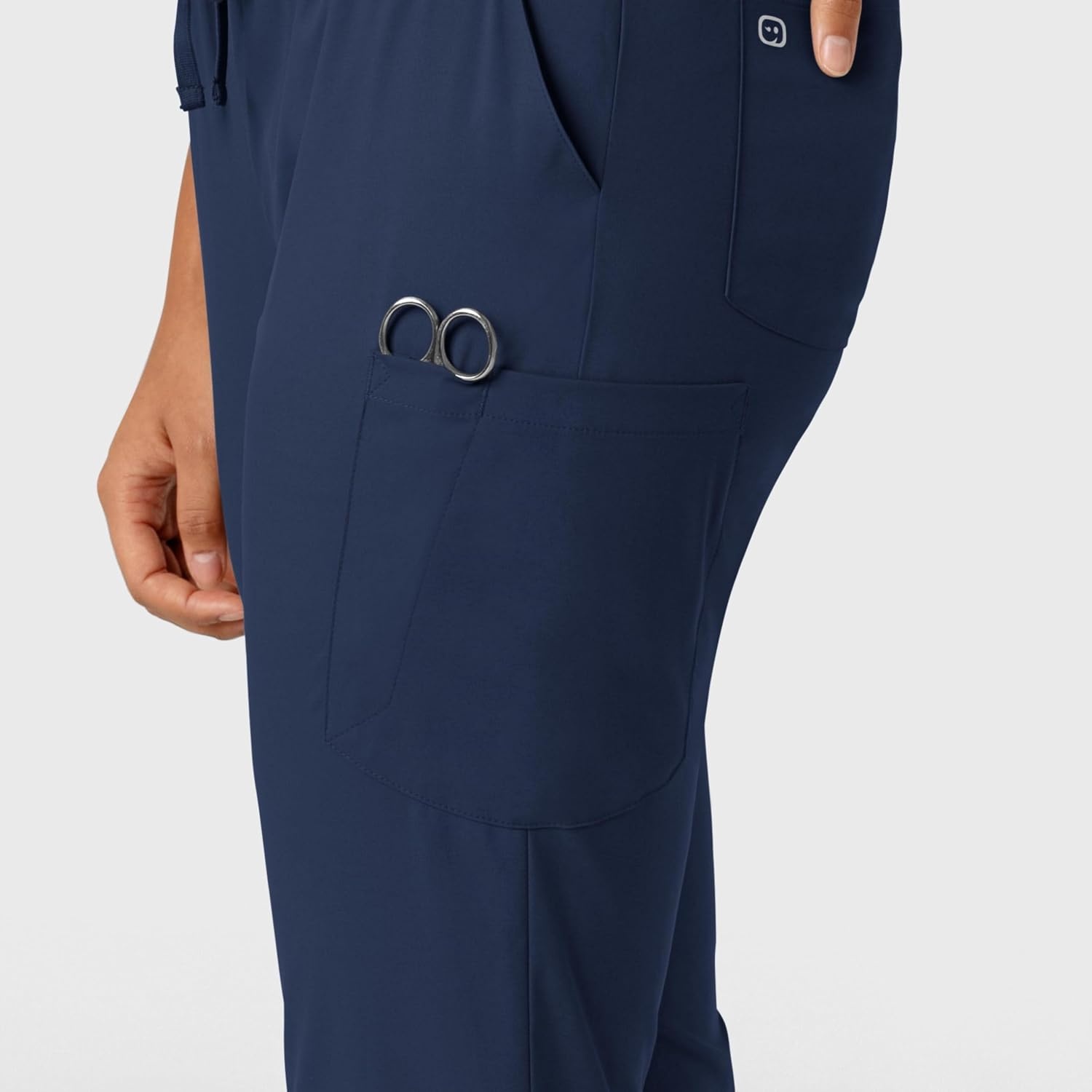 image:imageWink Boundless Womens Jogger Scrub Pant Navy L