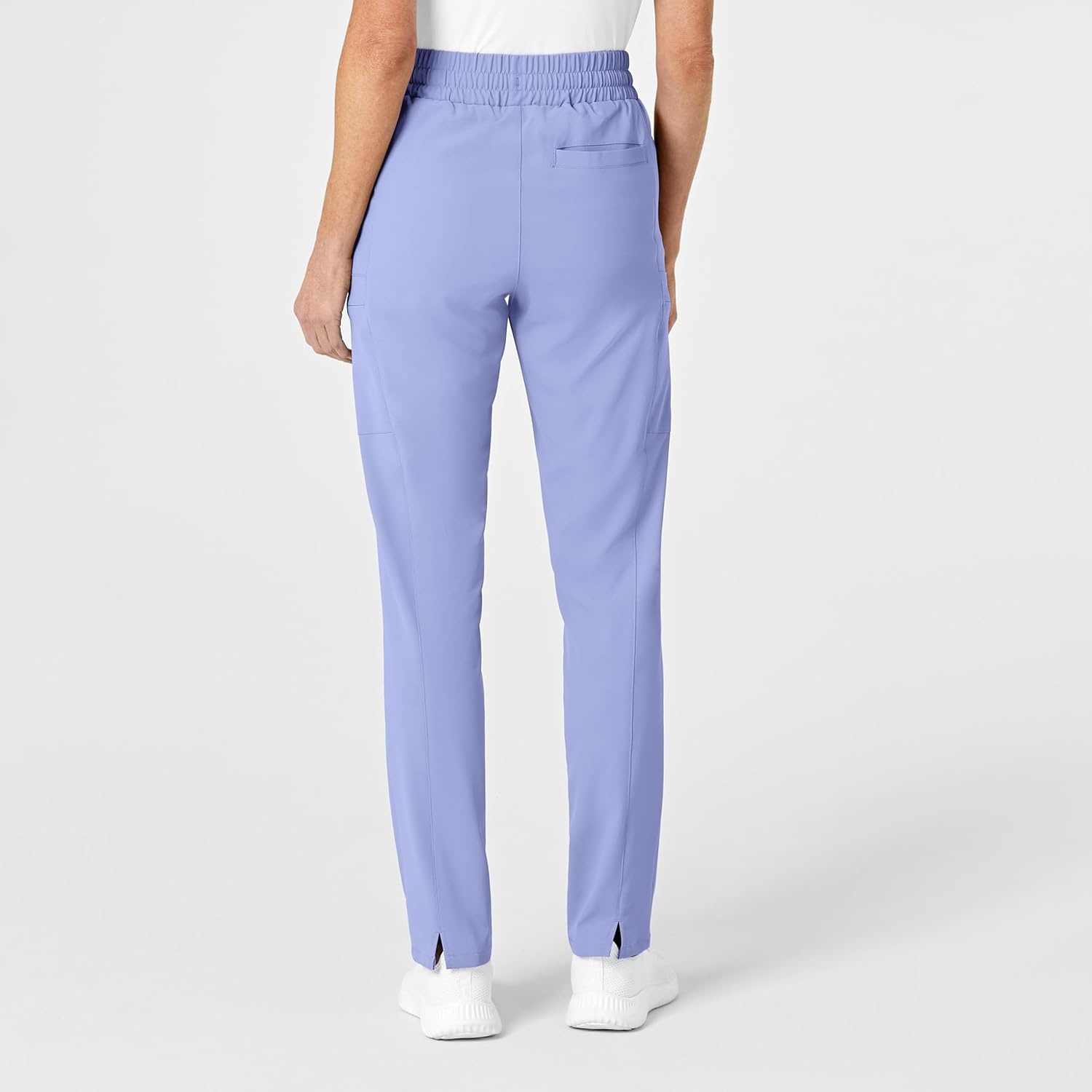 image:imageWink Renew Womens High Waist Slim Leg Scrub PantCeil Blue