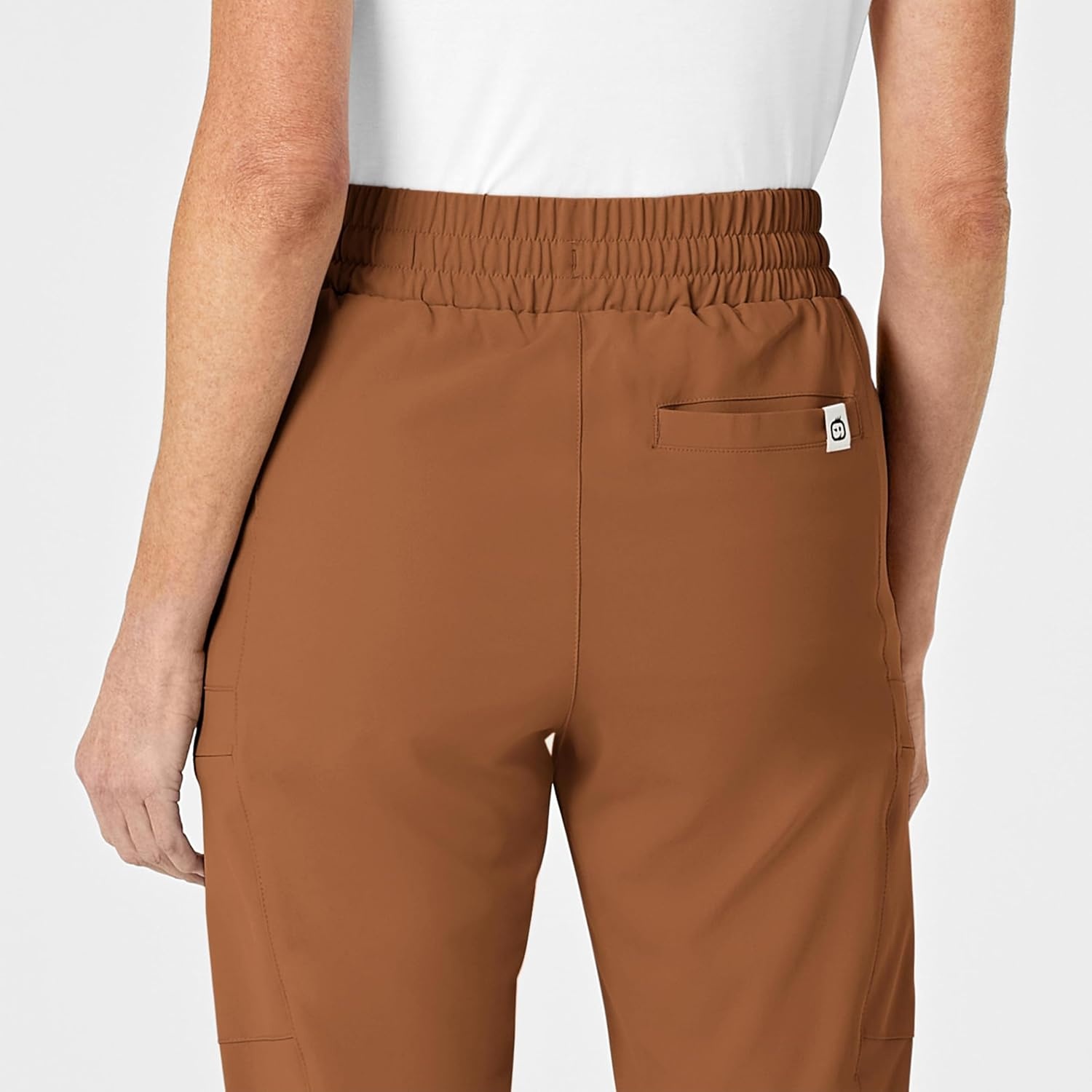 image:imageWink Renew Womens High Waist Slim Leg Scrub PantChai