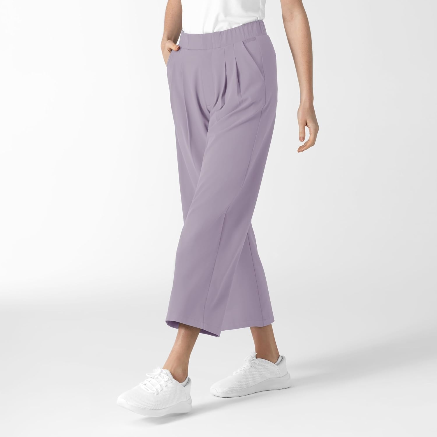 image:imageWink Renew Womens High Waist Slim Leg Scrub PantWisteria