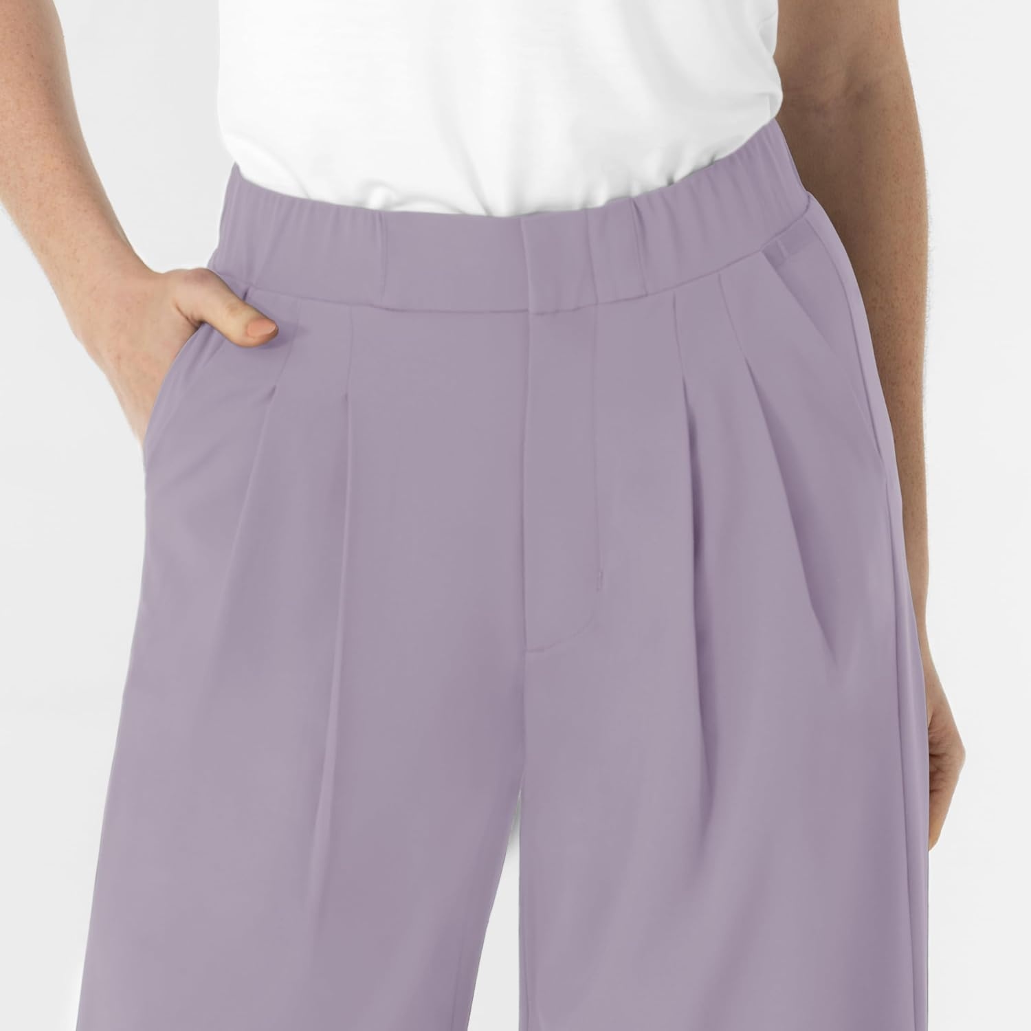 image:imageWink Renew Womens High Waist Slim Leg Scrub PantWisteria