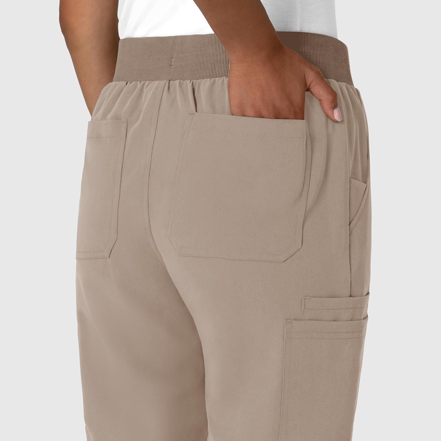 image:imageWink Womens Womens Jogger Utility Scrub PantHaze