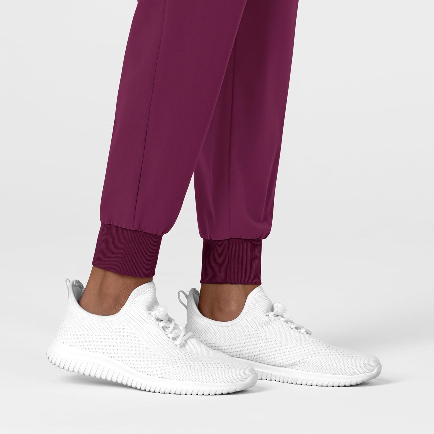 image:imageWink Womens Womens Jogger Utility Scrub PantWine