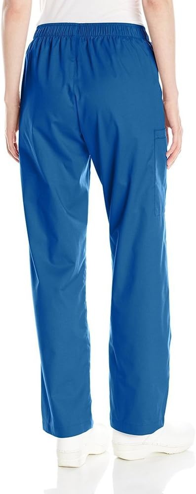 image:imageWink WonderWORK Womens PullOn Cargo Scrub Pant Royal L