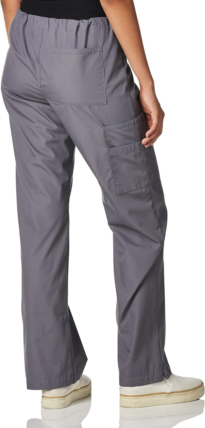 image:imageWonderWink Womens Origins Sierra Scrub Pant Pewter Large