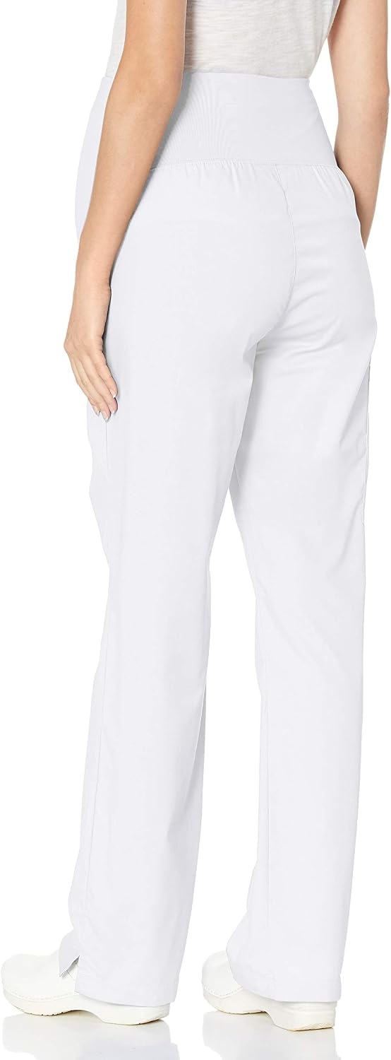 image:imageWonderWink Womens Wonderwork Scrubs for Maternity Cargo Scrub PantsWhite