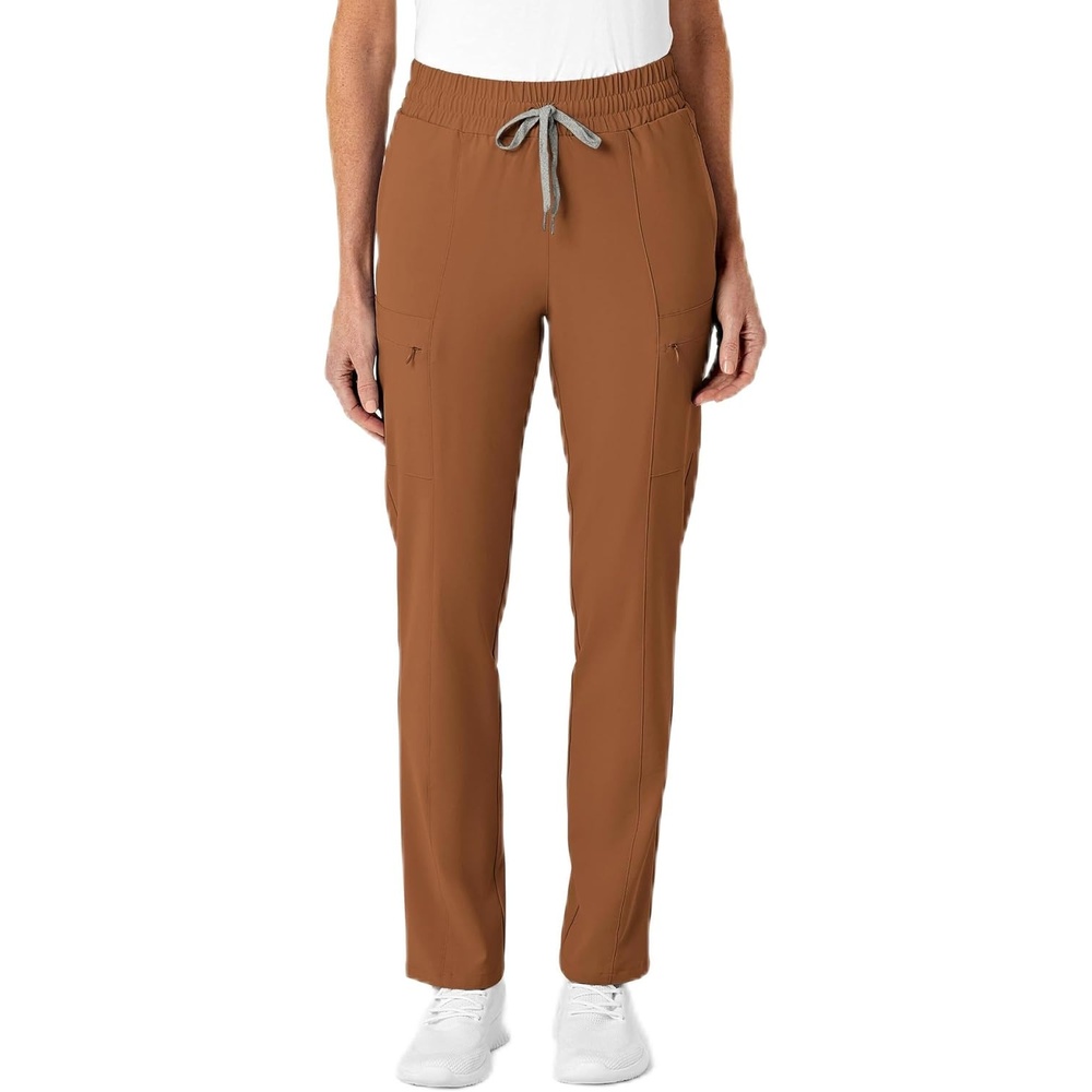 image:imageWink Renew Womens High Waist Slim Leg Scrub PantChai