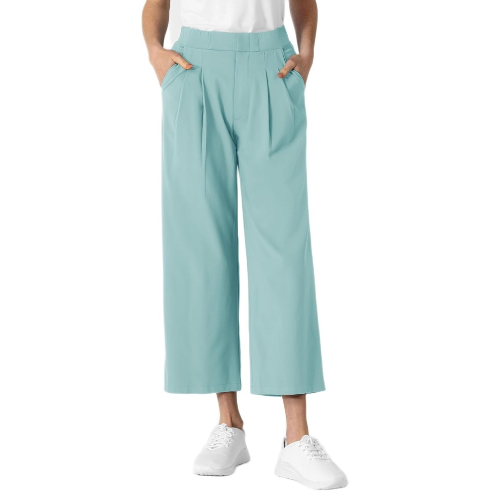 image:imageWink Renew Womens High Waist Slim Leg Scrub PantCoastal Blue